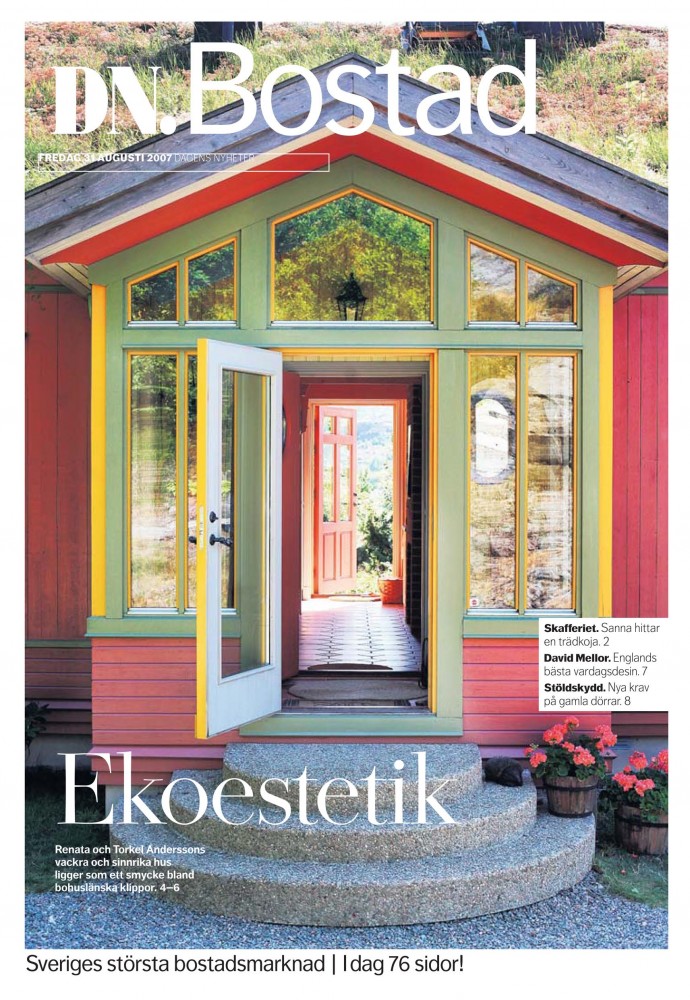 Hus Torkel – "Ekoestetik", DN Bostad 2007-08-31