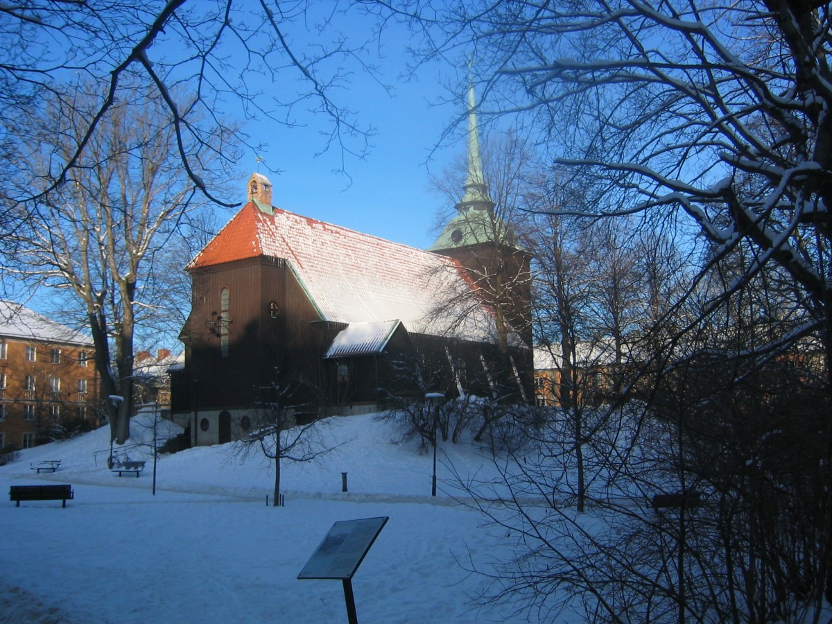 Allhelgonakyrkan Helgalunden Södermalm Stockholm